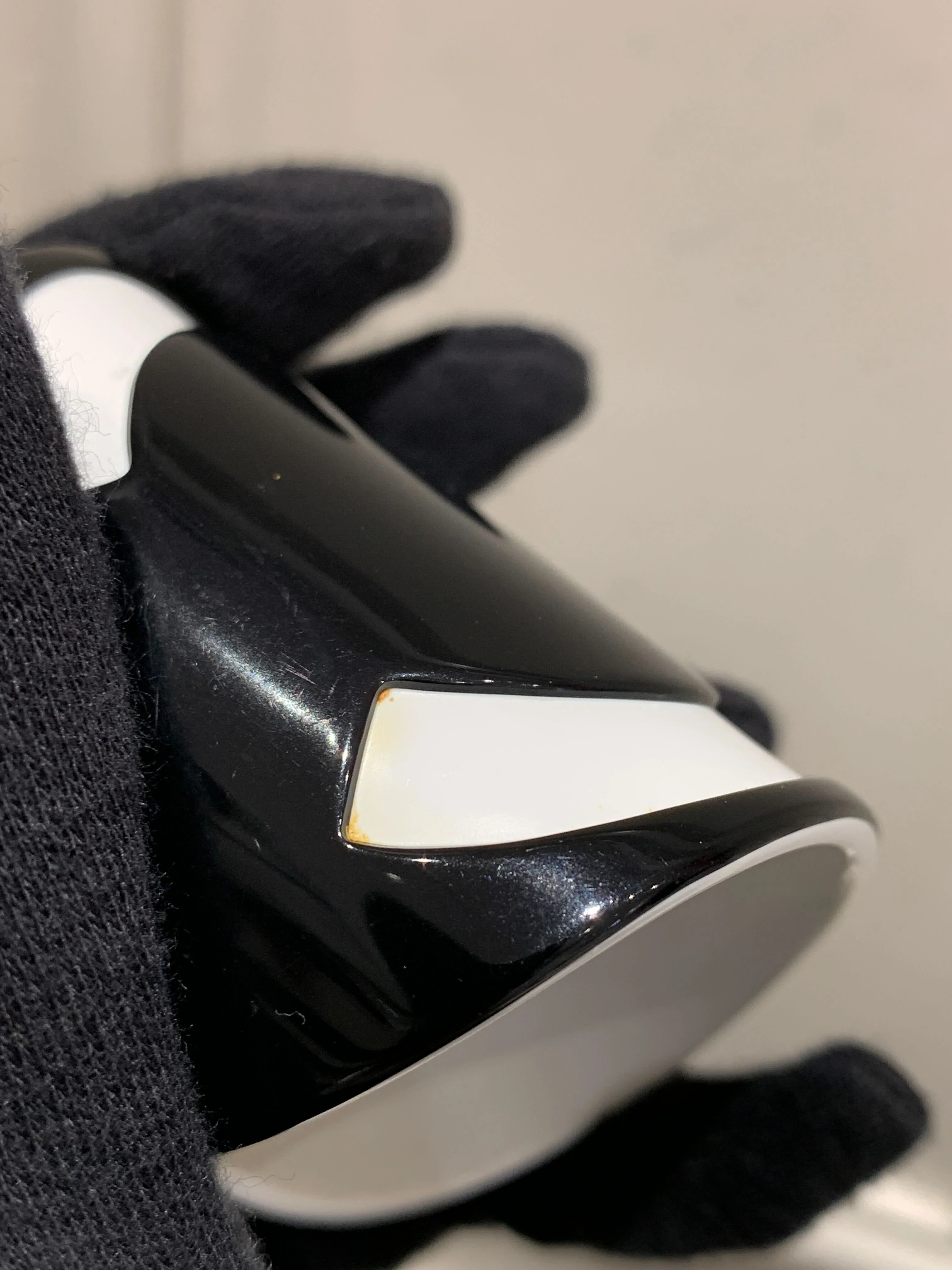 Chanel Bangle Black Acrylic 01P - Image 2