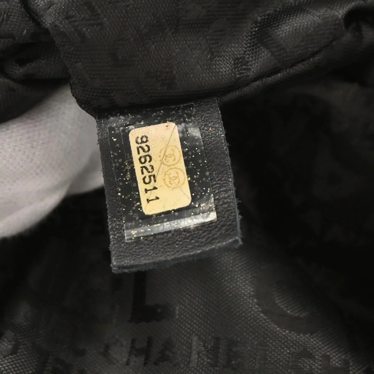 Chanel Black Lambskin Handbag - Image 10