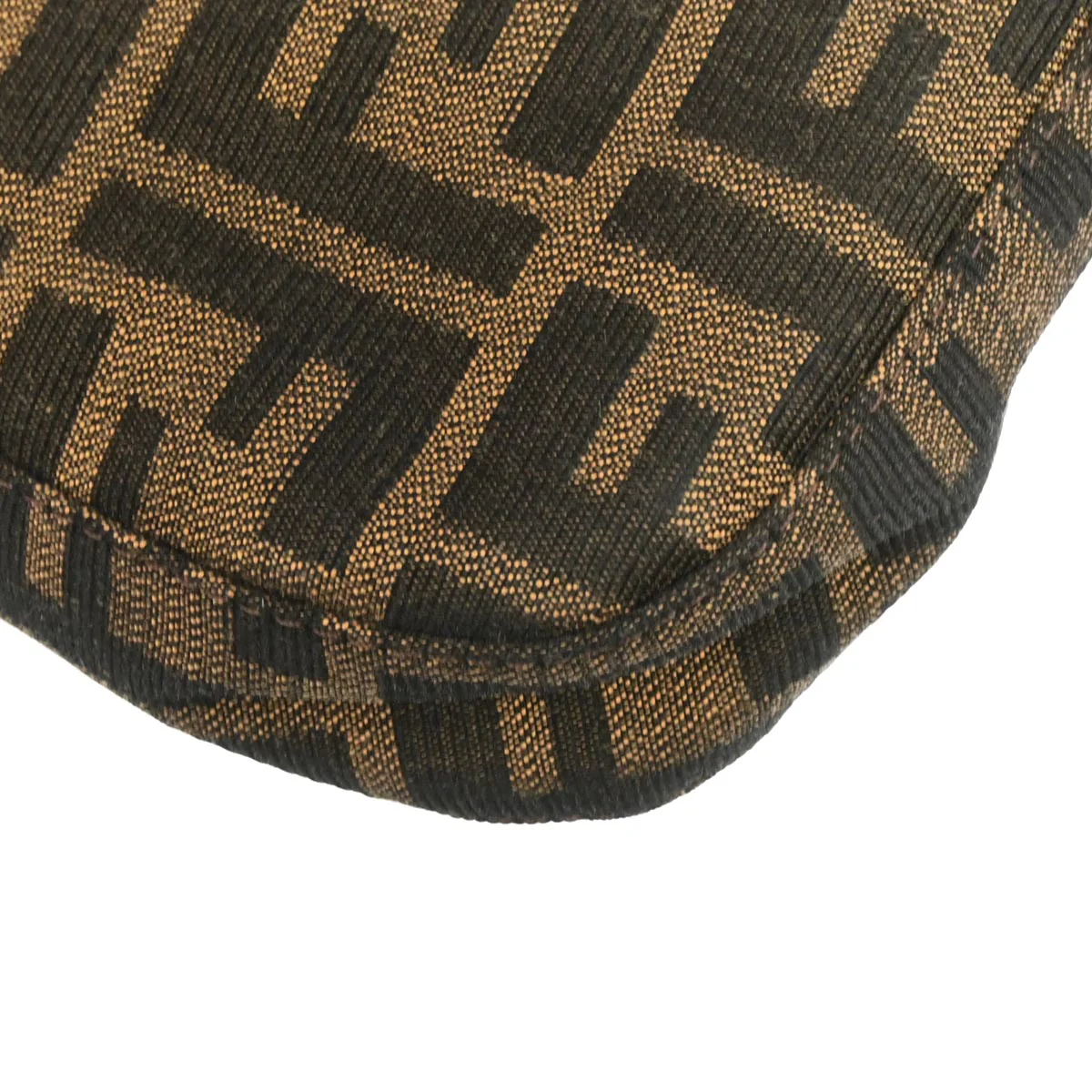 Fendi Brown Zucca Baguette Handbag - Image 7