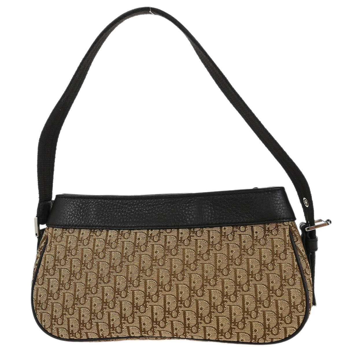 Christian Dior Brown Beige Street Chic Trotter Handbag - Image 2