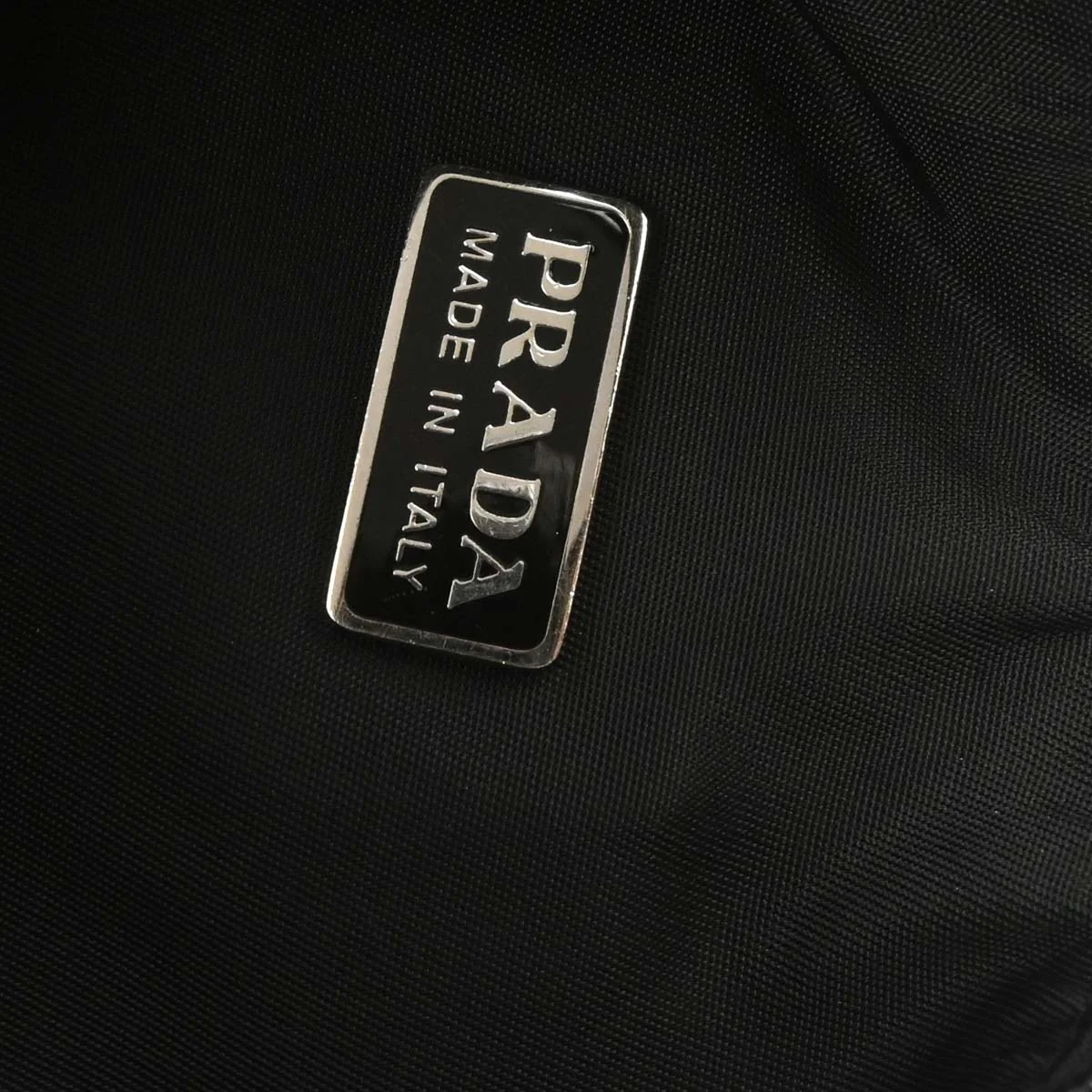 Prada Black Nylon Handbag - Image 9