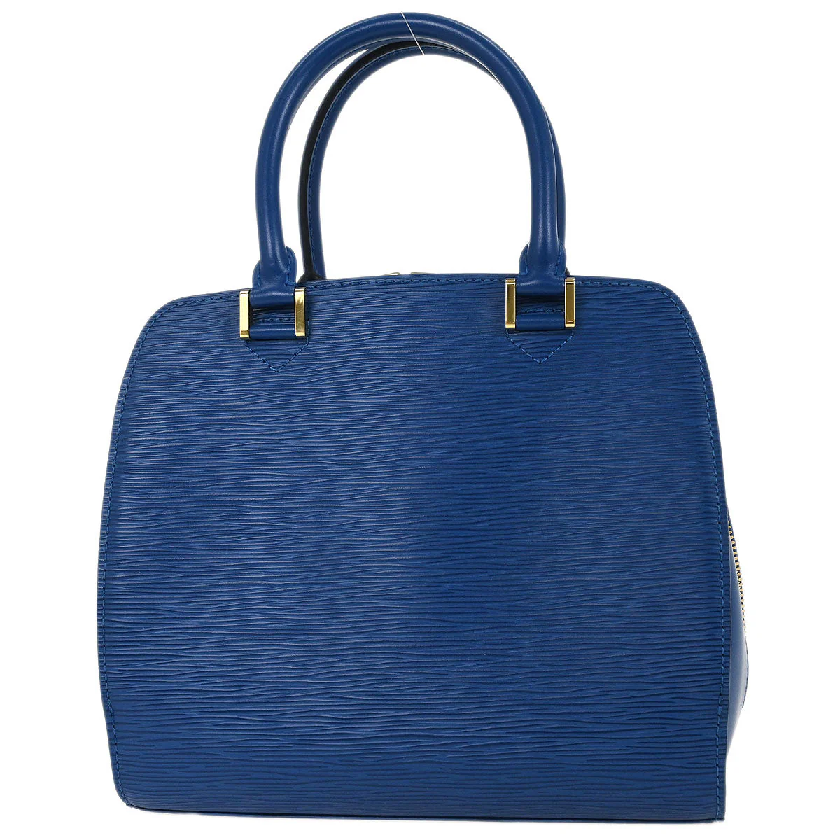 Louis Vuitton 1998 Blue Epi Pont Neuf Handbag M52055 - Image 2