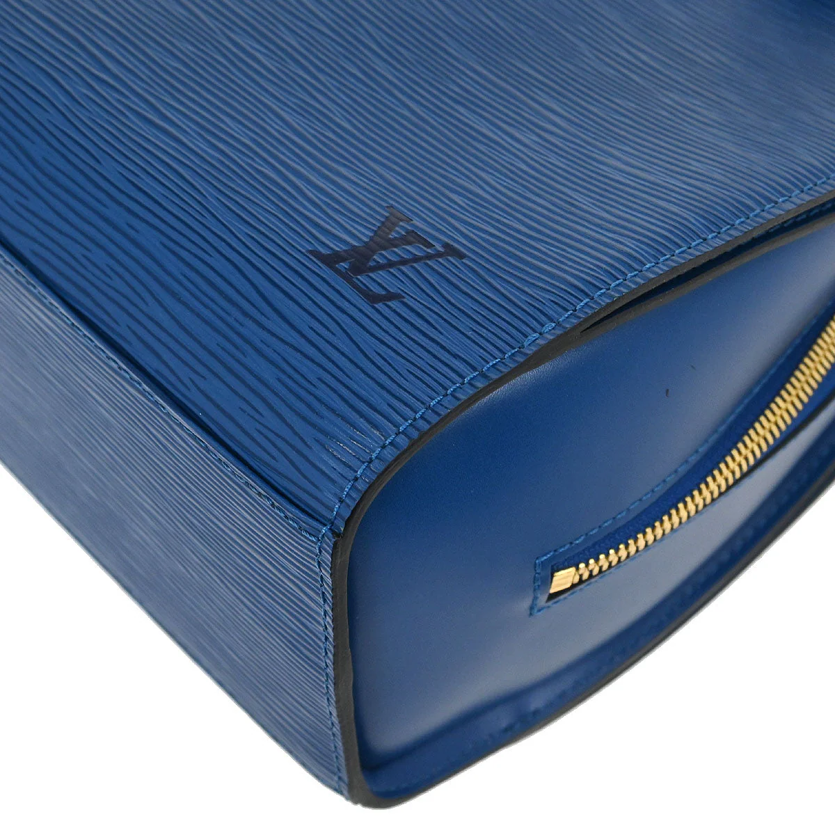 Louis Vuitton 1998 Blue Epi Pont Neuf Handbag M52055 - Image 4