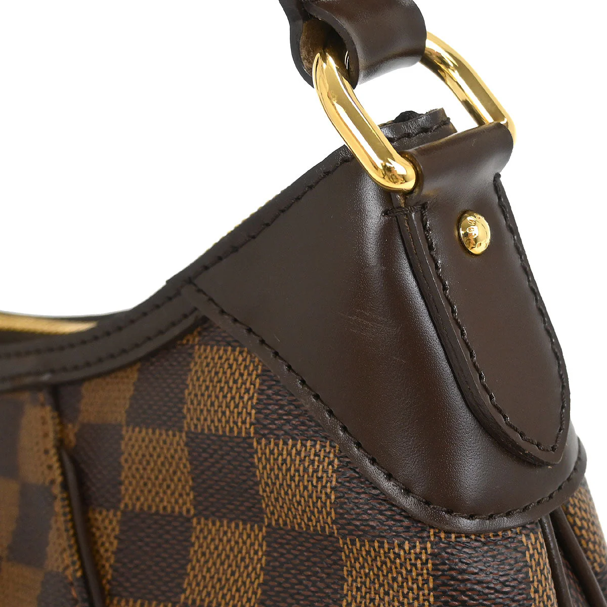 Louis Vuitton 2008 Damier Thames PM Hobo Handbag N48180 - Image 7