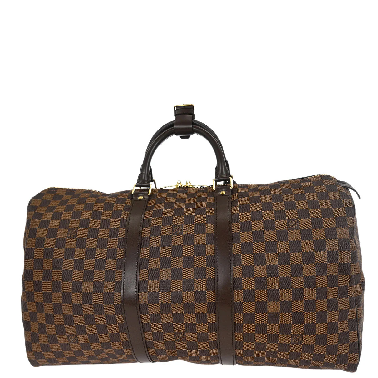 Louis Vuitton 2007 Damier Keepall 50 Travel Duffle Handbag N41427 - Image 2