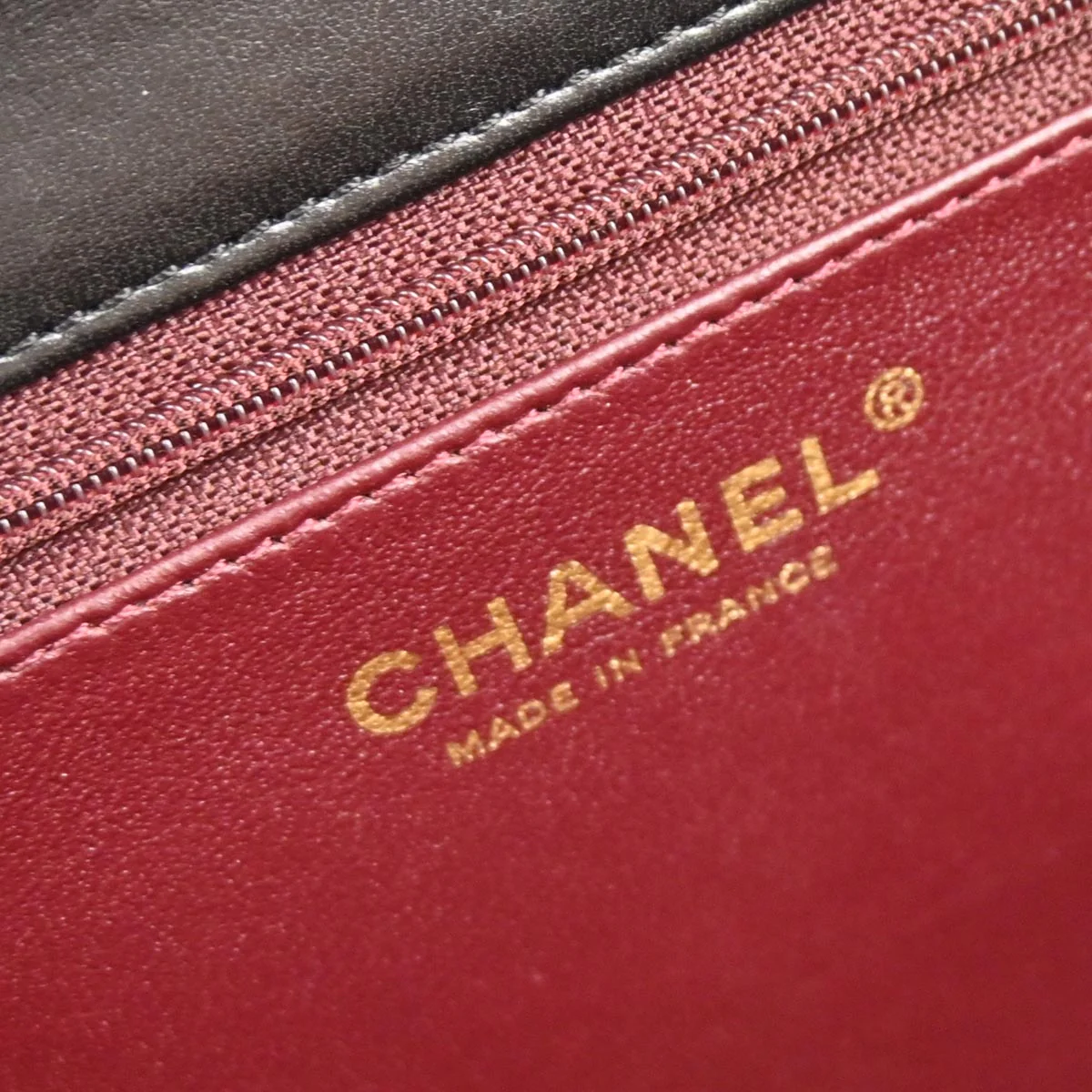 Chanel 2006-2008 Black Lambskin Turnlock Medium Half Flap Shoulder Bag - Image 8