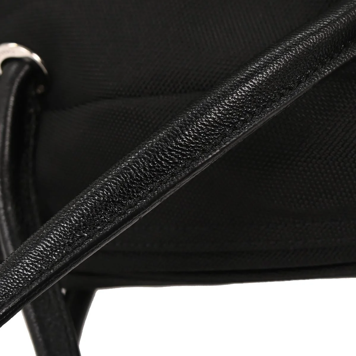 Chanel Black Leather Paris-Biarritz Bowling Bag - Image 6