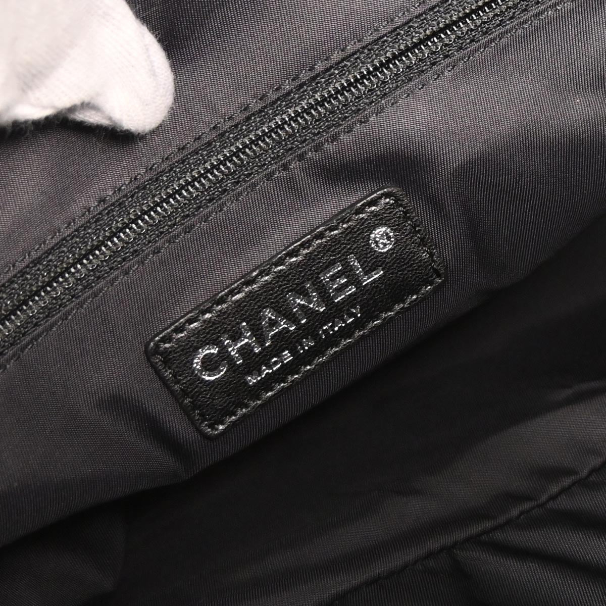 Chanel Black Leather Paris-Biarritz Bowling Bag - Image 9