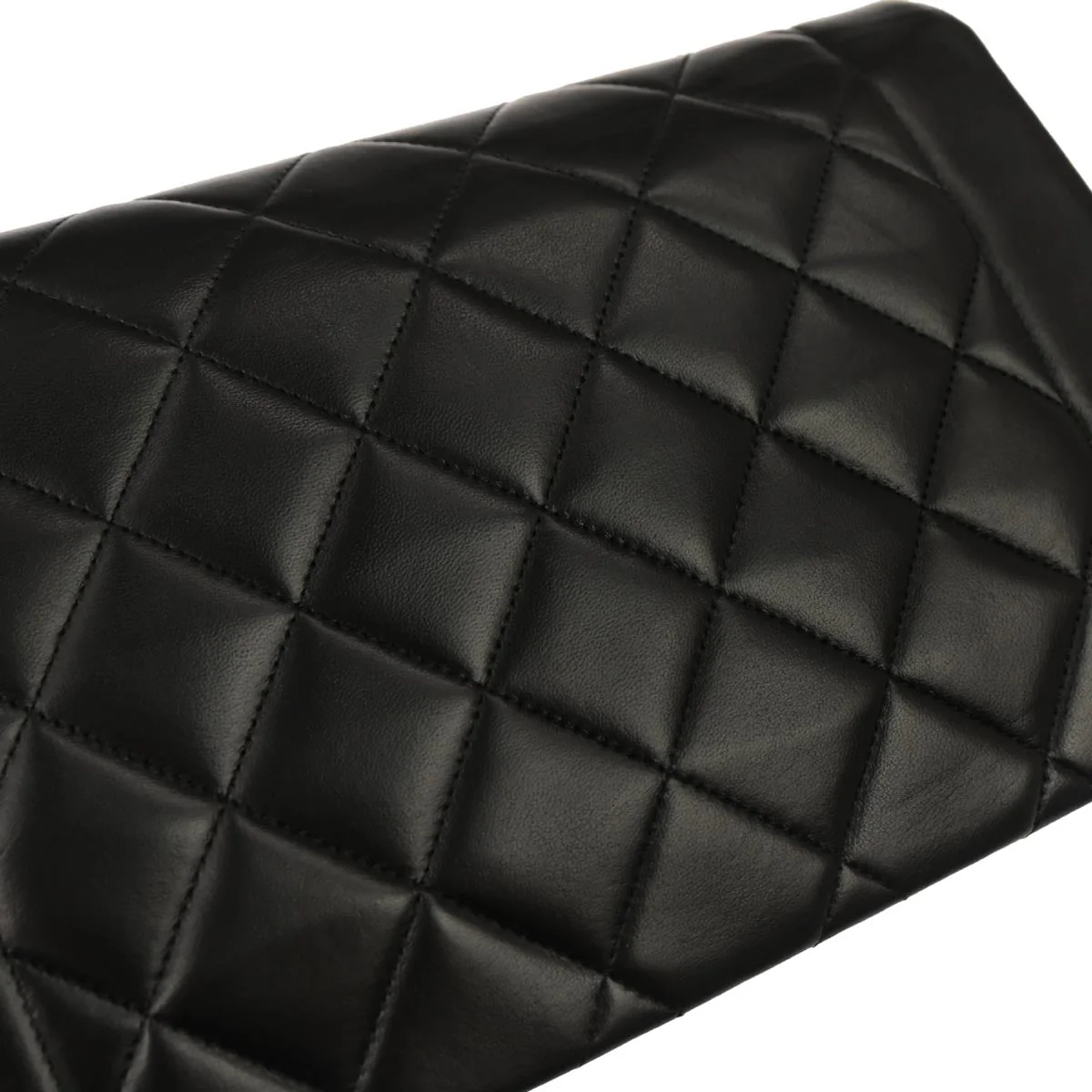 Chanel Black Lambskin Medium Diana Shoulder Bag - Image 4