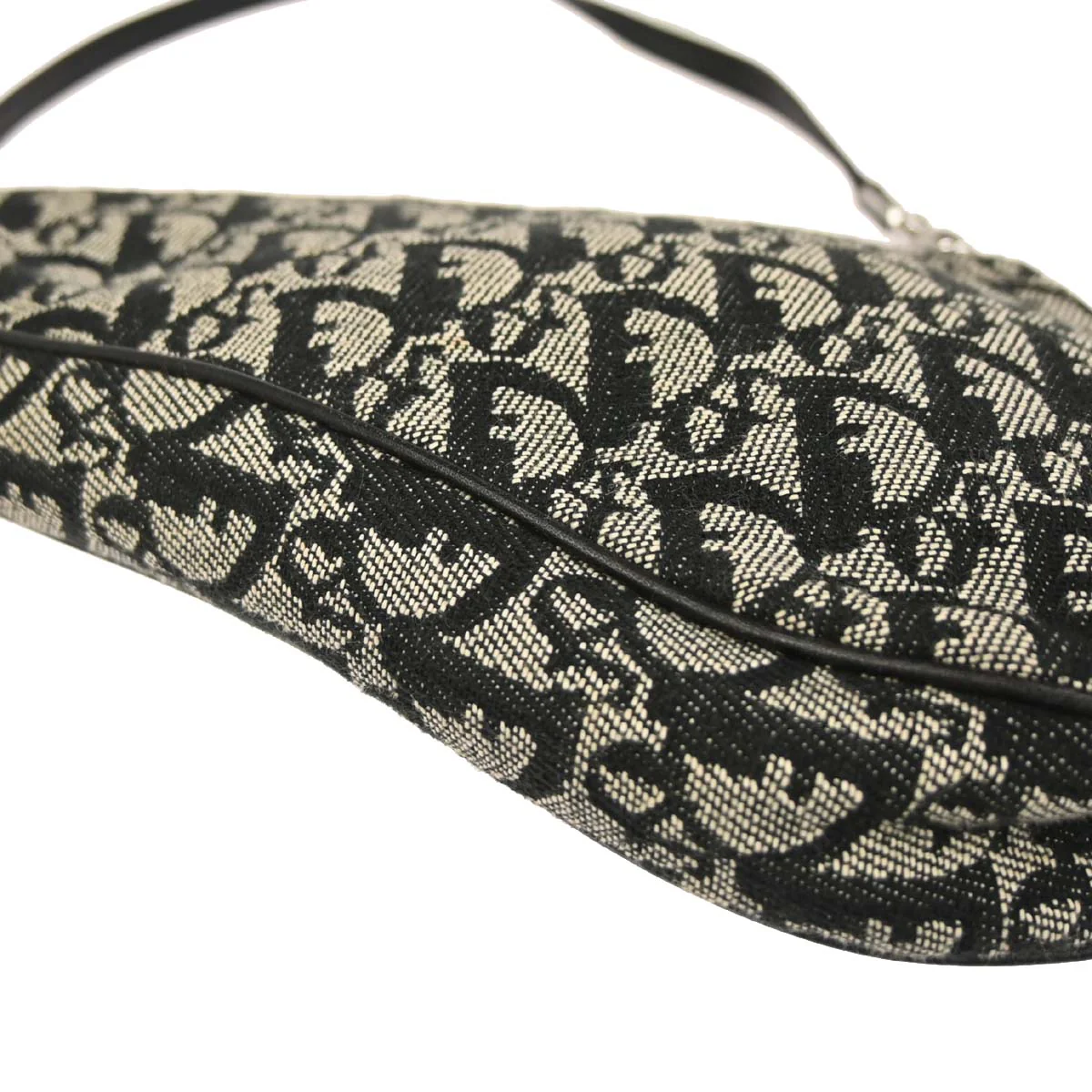 Christian Dior Black Trotter Saddle Handbag - Image 6