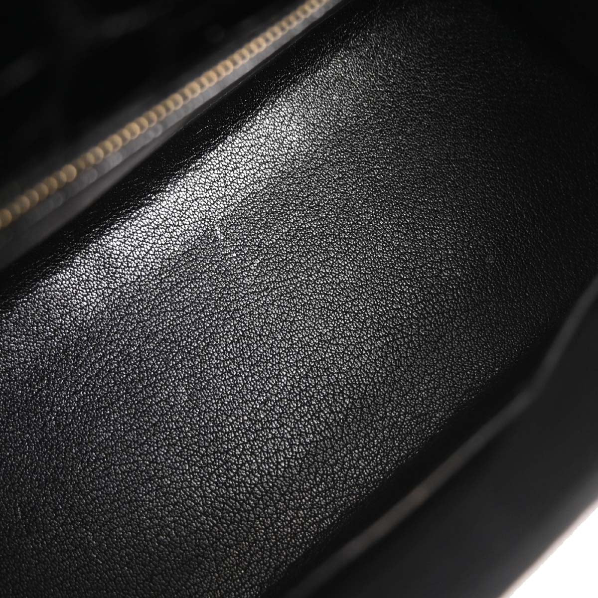 Hermes * Black Alligator Kelly 28 Sellier 2way Shoulder Handbag - Image 8