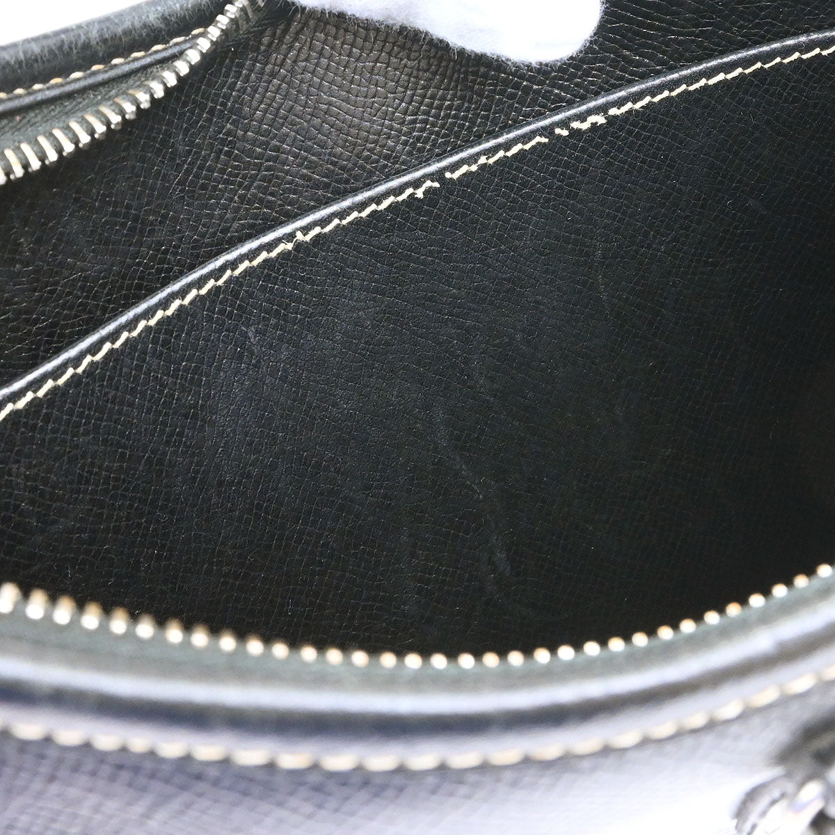 Hermes Black Courchevel Trim 31 Shoulder Bag - Image 8