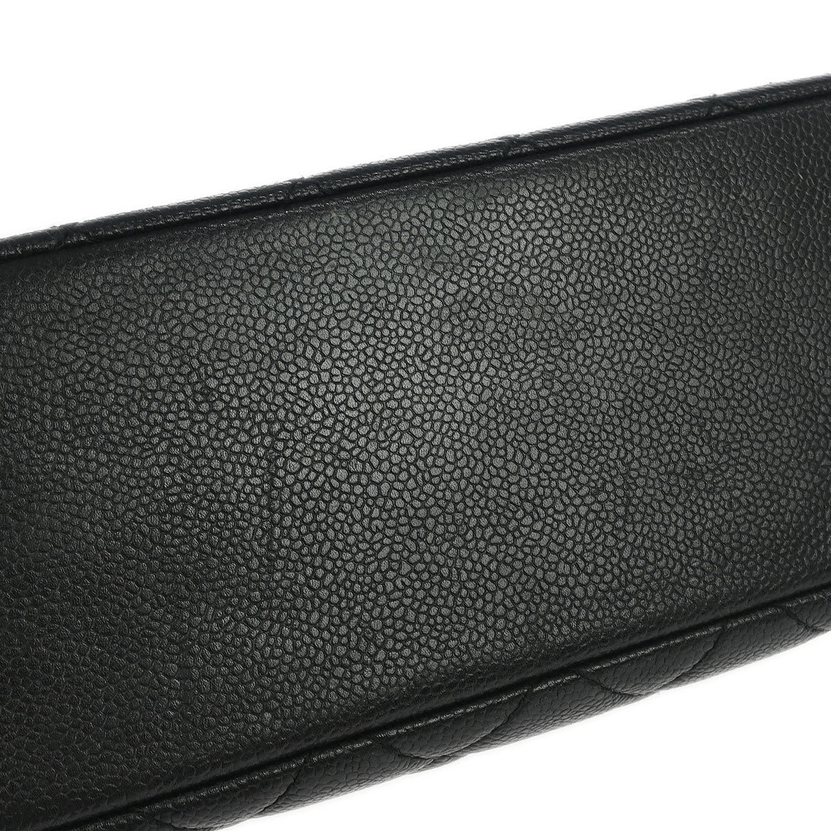 Chanel 1997-1999 Black Caviar Shoulder Bag - Image 3