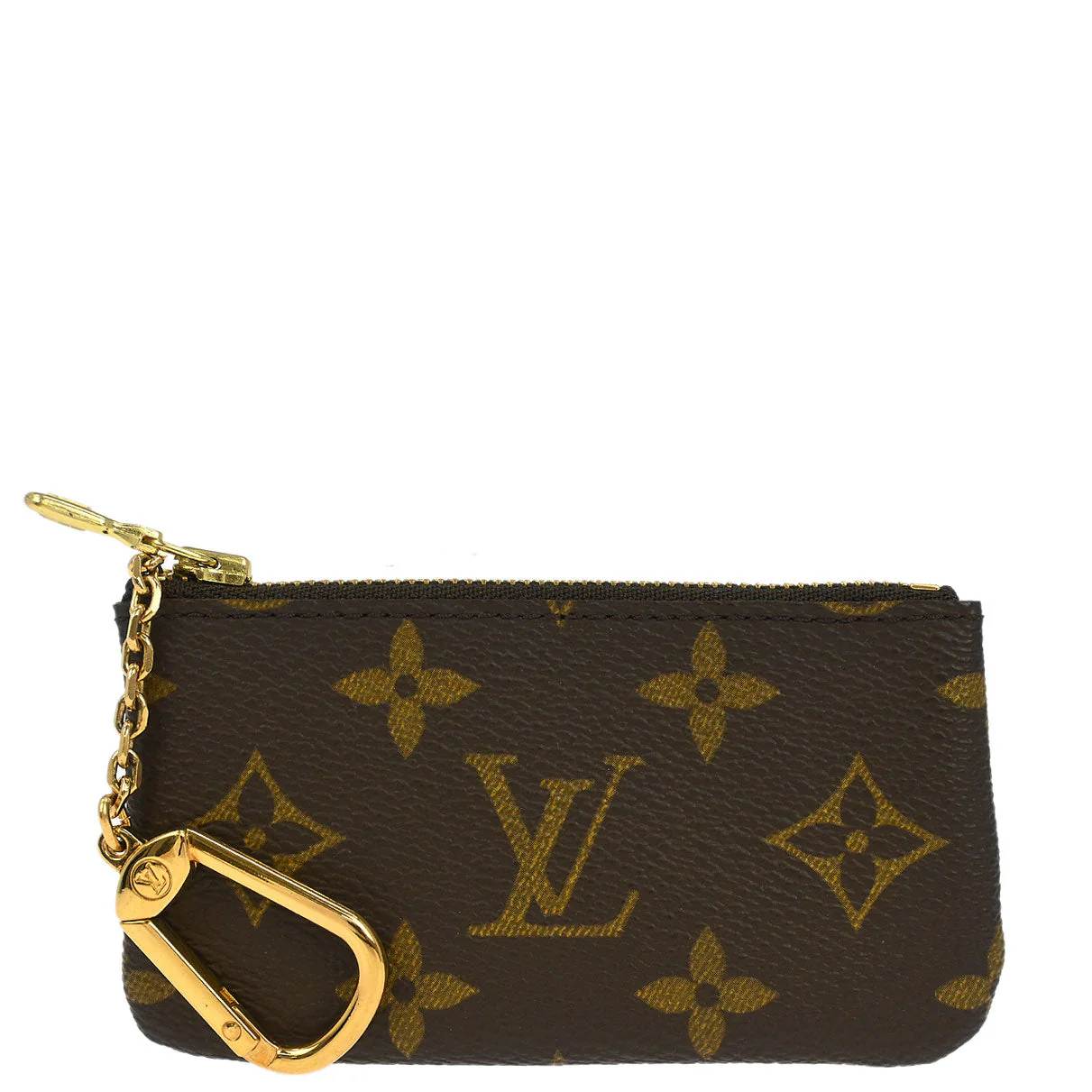 Louis Vuitton 1997 Monogram Pochette Cles Coin Purse M62650
