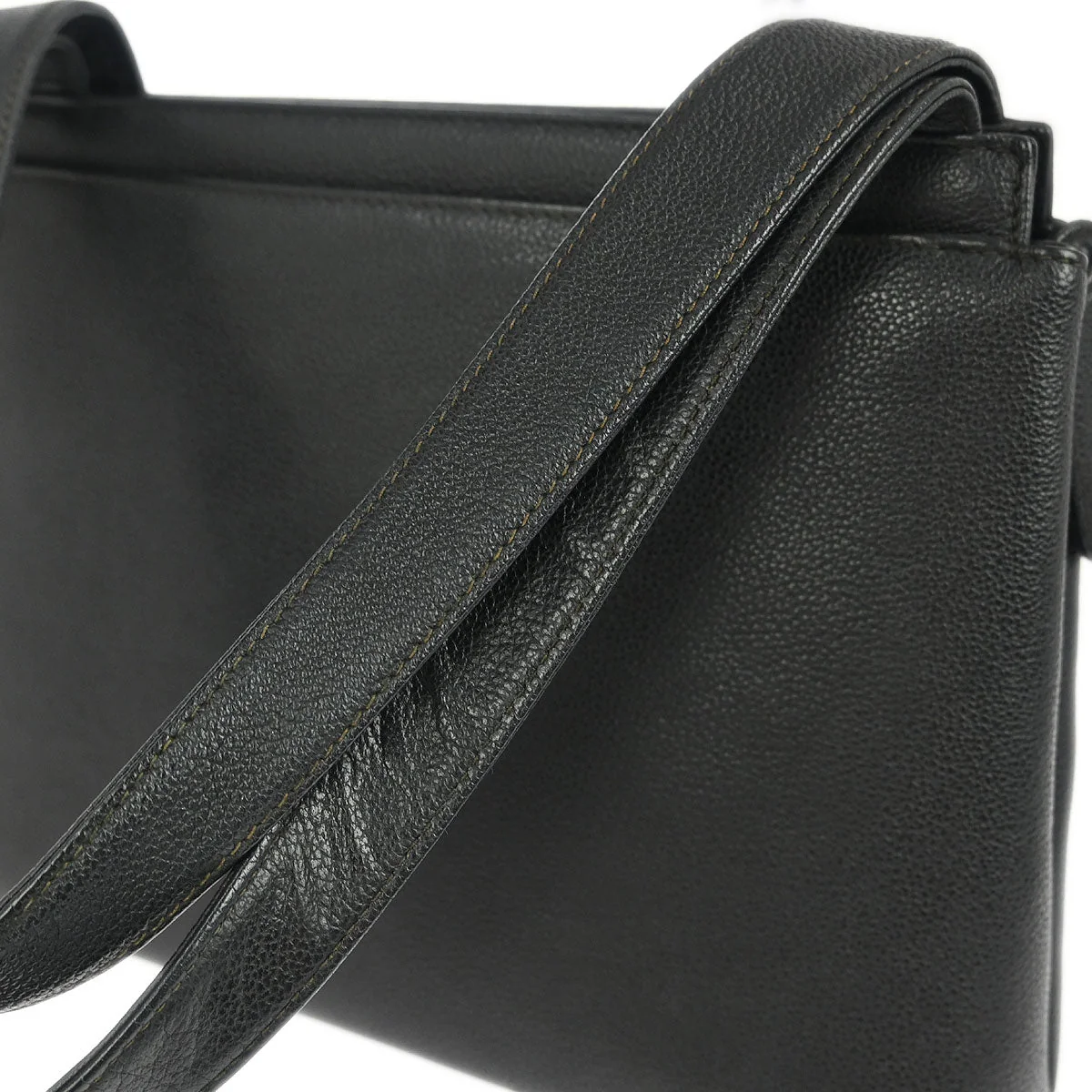Chanel Black Calfskin Handbag - Image 5