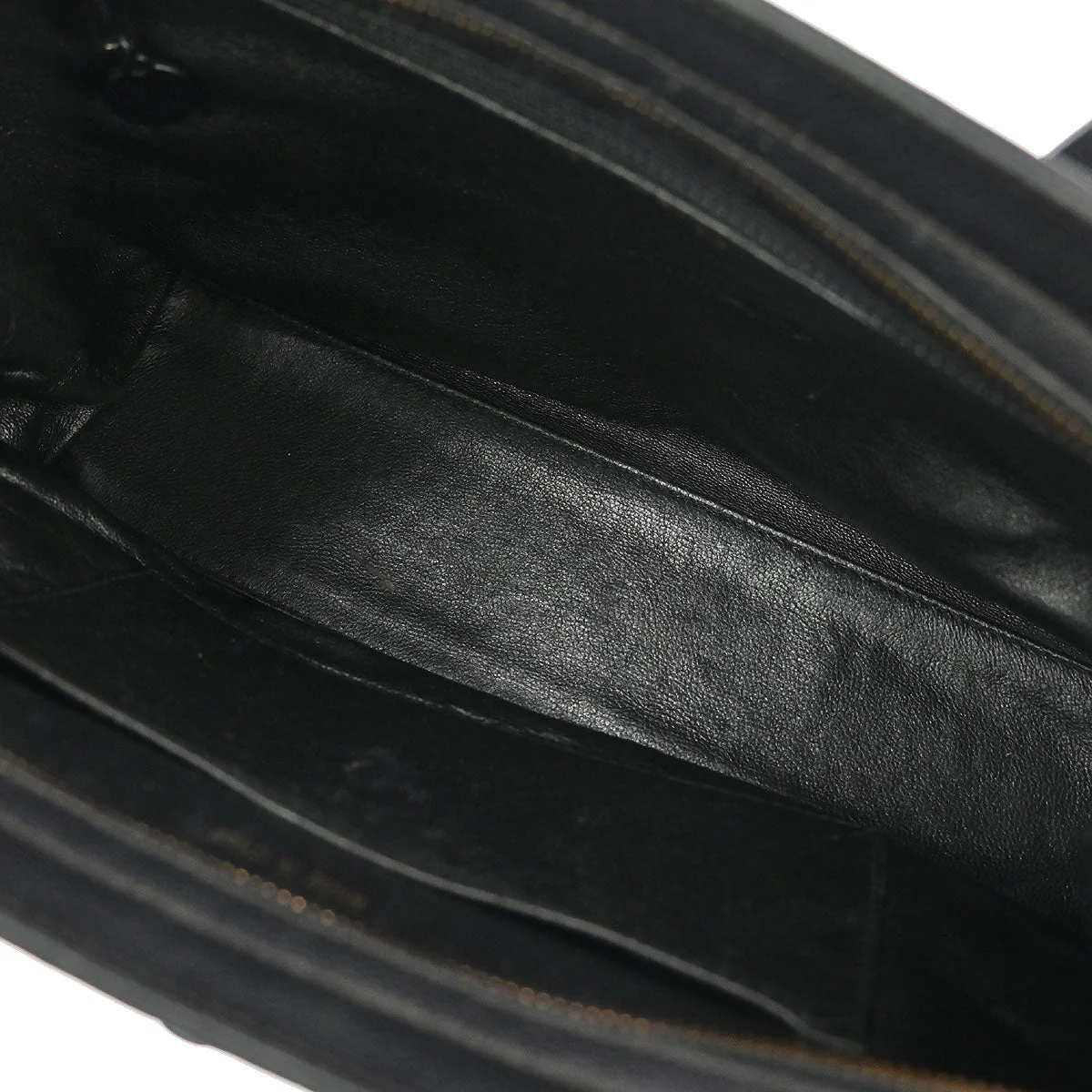 Chanel Black Calfskin Handbag - Image 9