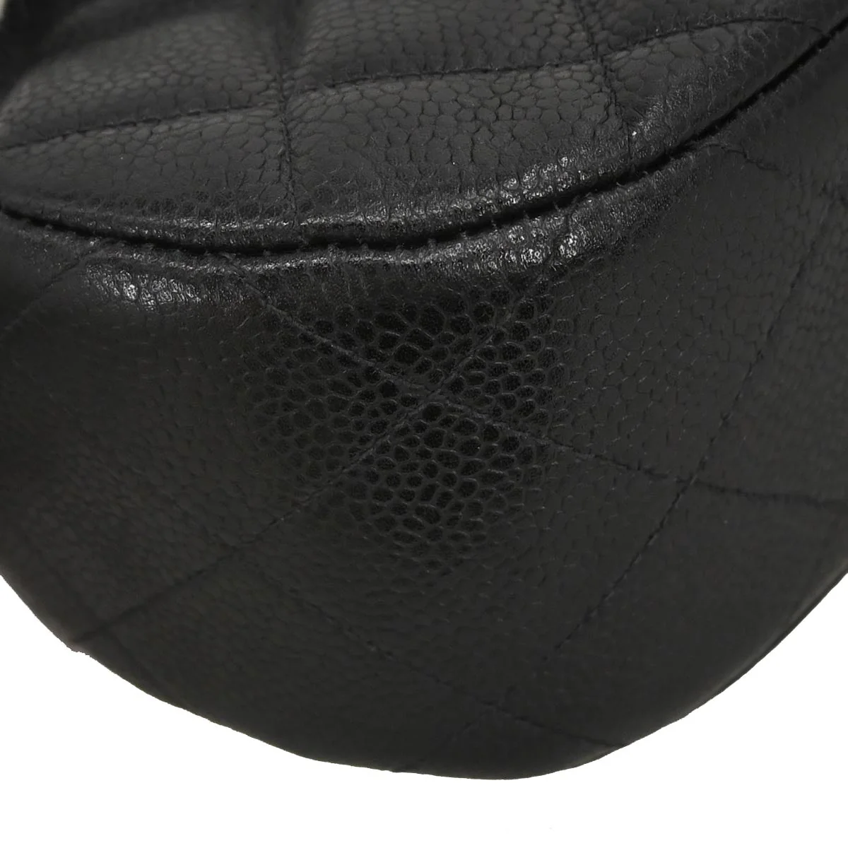 Chanel Black Caviar Handbag - Image 3