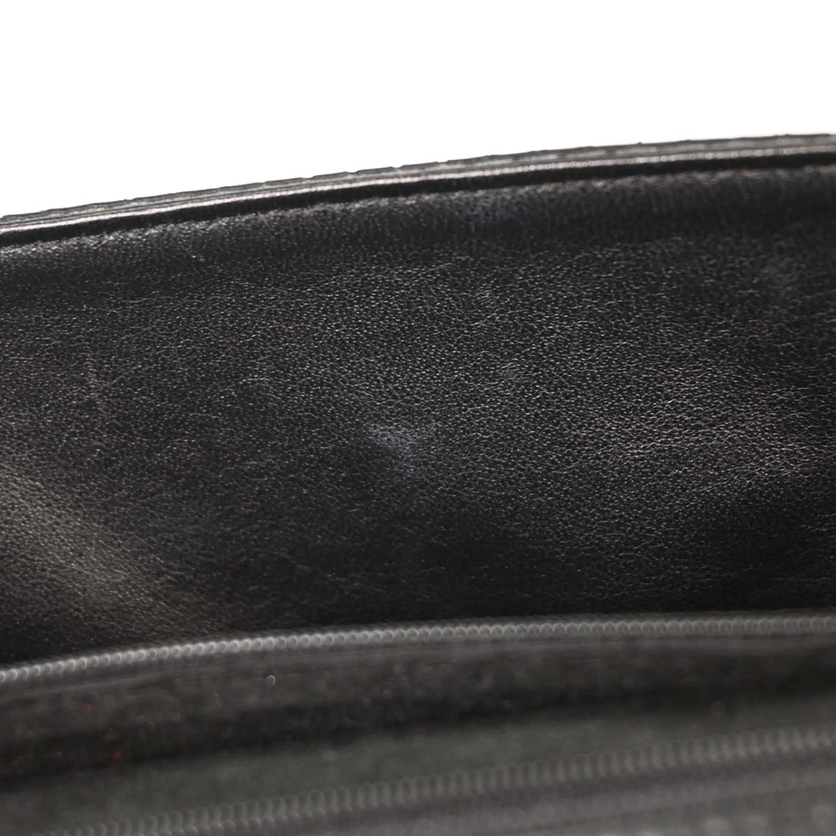 Chanel Black Perforated Calfskin Shoulder Bag - Image 8