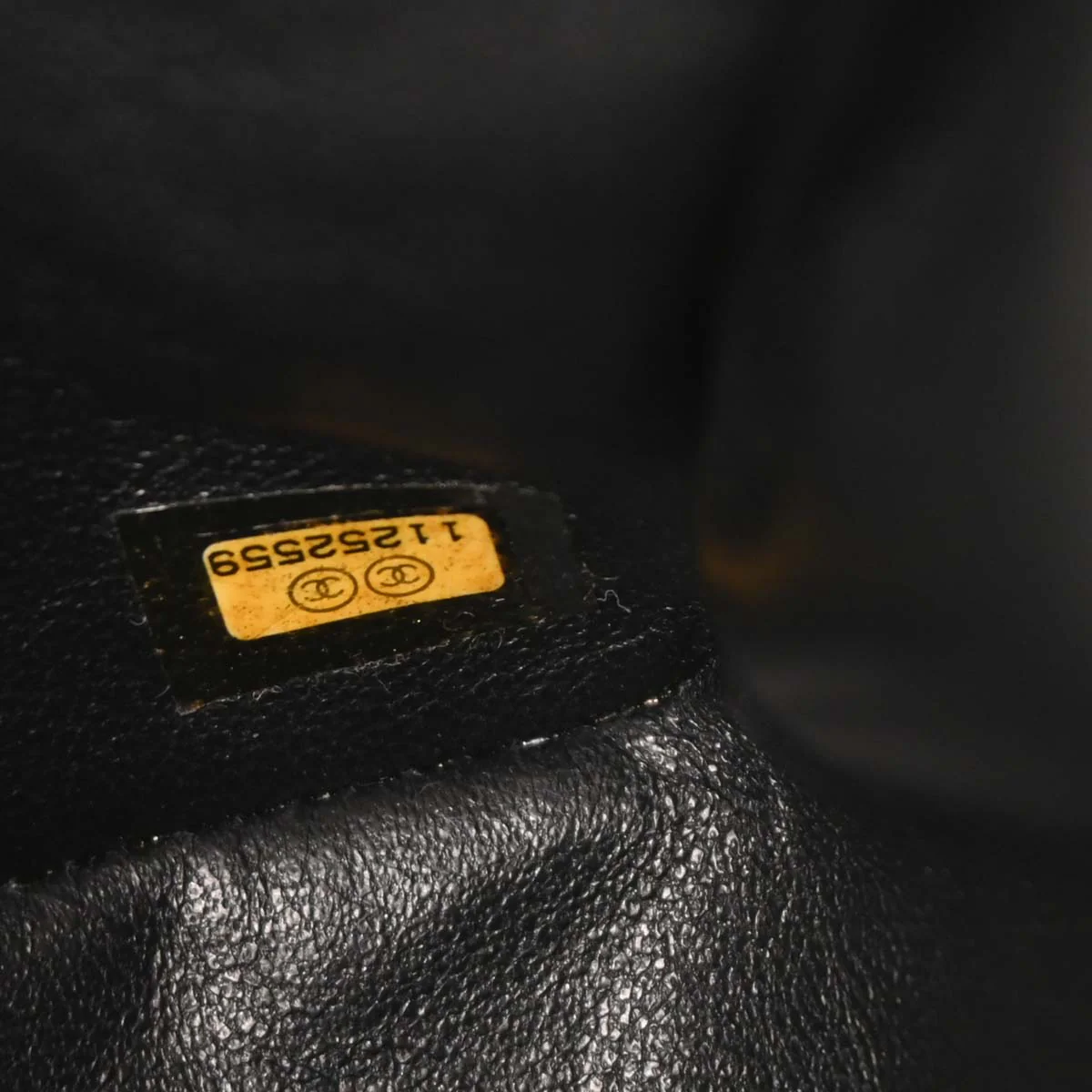 Chanel Black Perforated Calfskin Shoulder Bag - Image 9