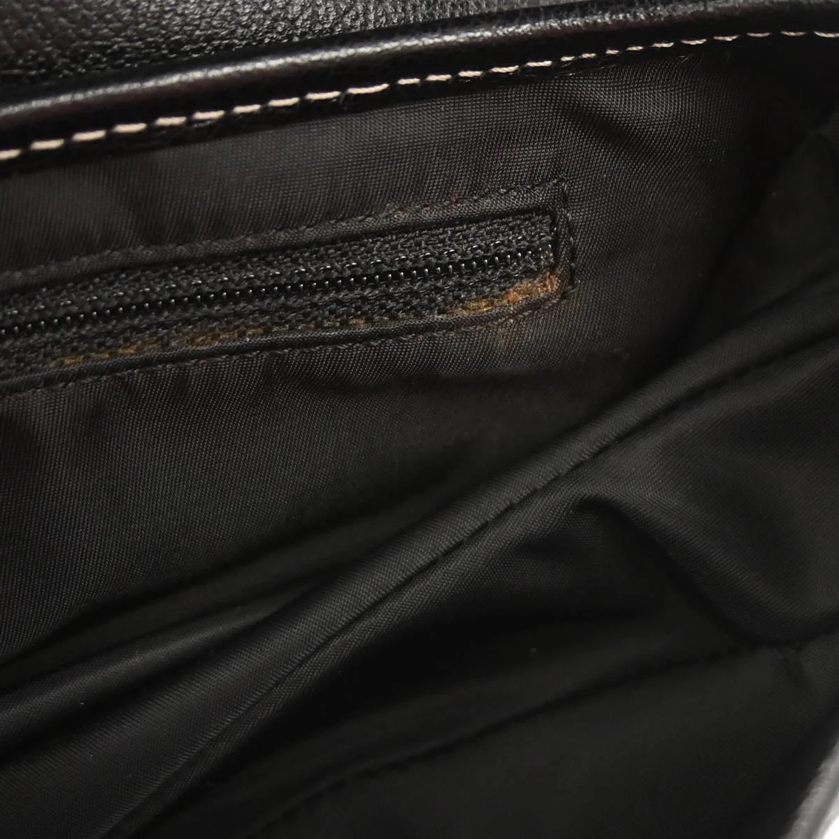 Christian Dior Black Trotter Floral Saddle Handbag - Image 8