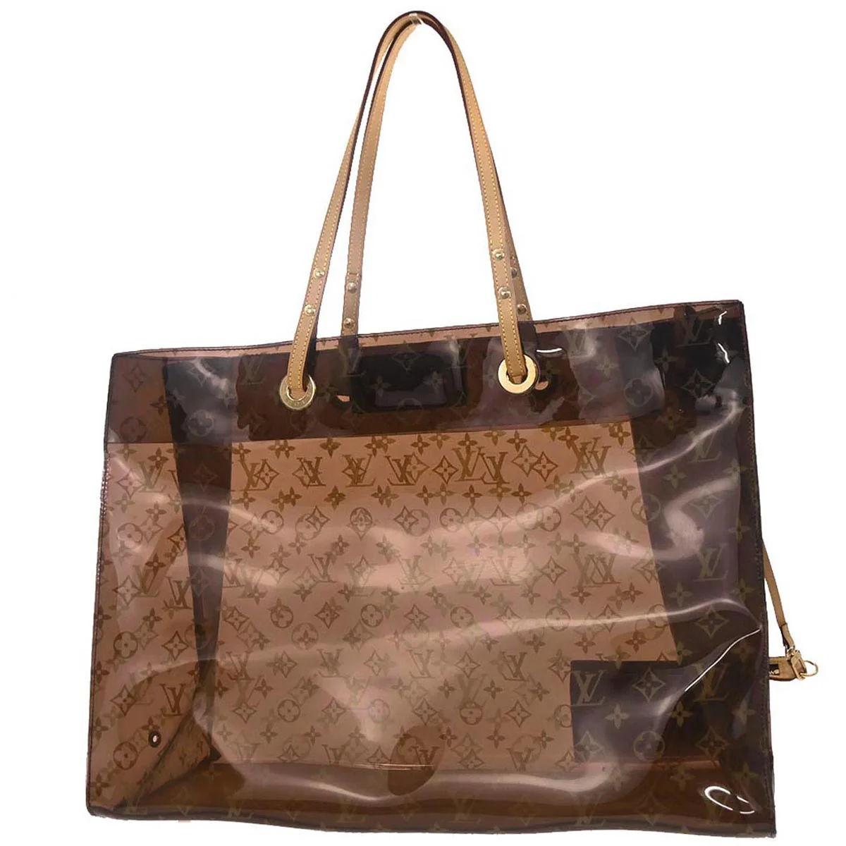 Louis Vuitton 2000 Monogram Vinyl Cabas Cruise Tote Bag M50500 - Image 2