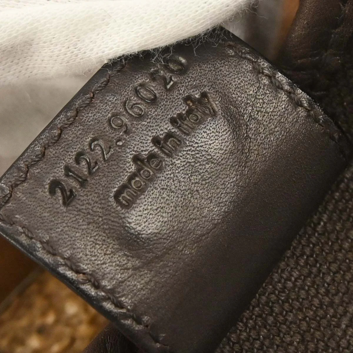 Yves Saint Laurent 2000s Canvas Mombasa Bag - Image 10