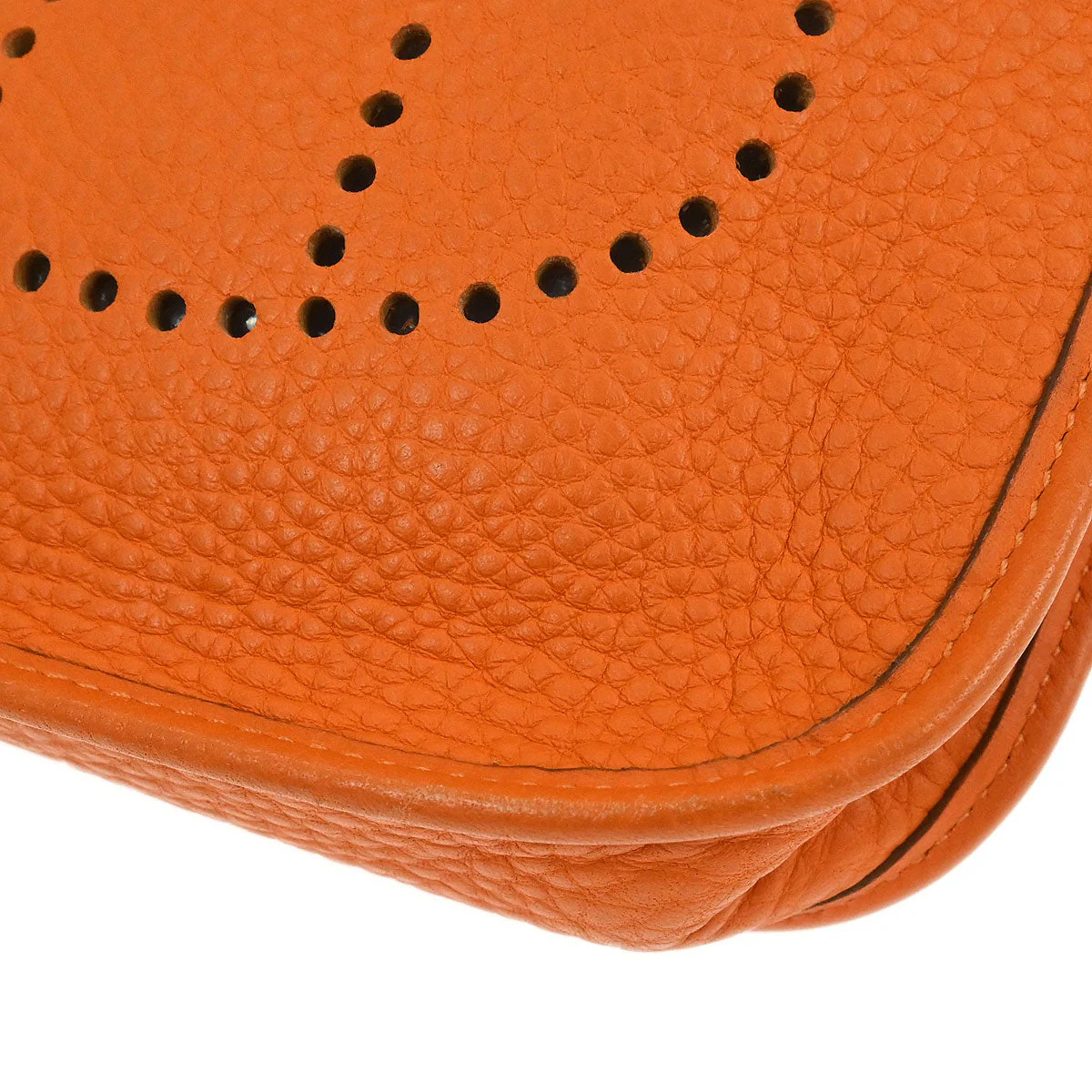 Hermes Orange Taurillon Clemence Evelyne TPM Shoulder Bag - Image 3