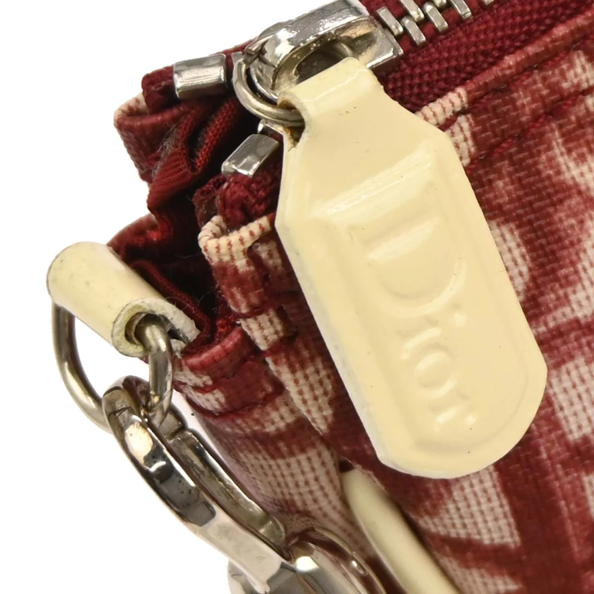 Christian Dior Red Trotter Saddle Handbag - Image 3