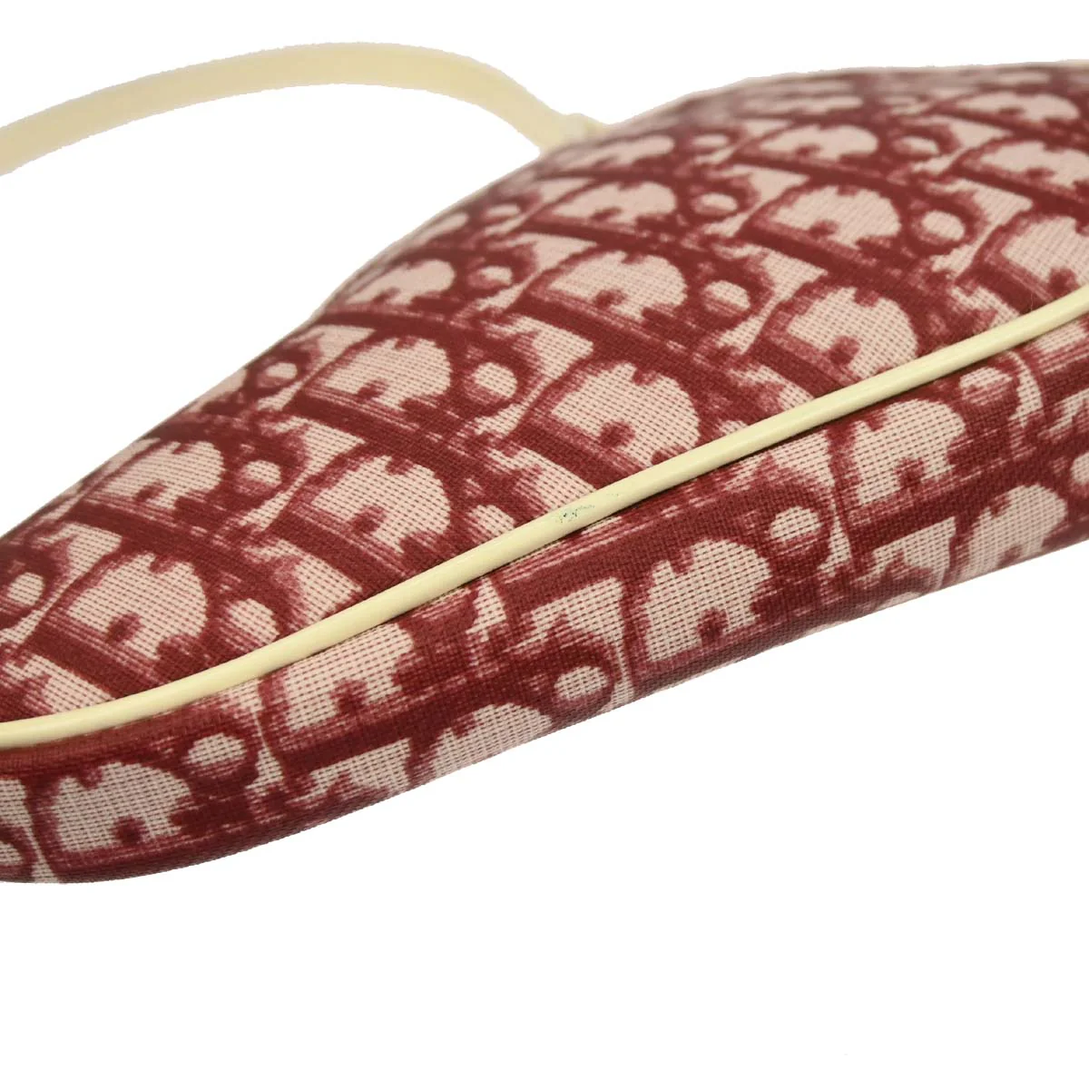 Christian Dior Red Trotter Saddle Handbag - Image 5