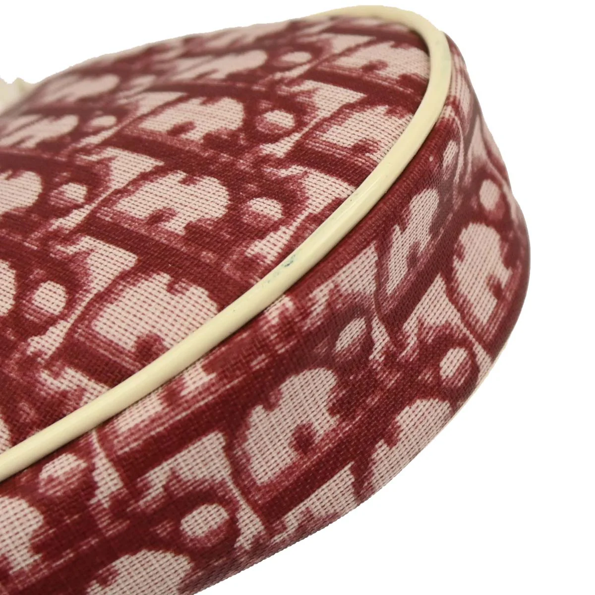 Christian Dior Red Trotter Saddle Handbag - Image 6