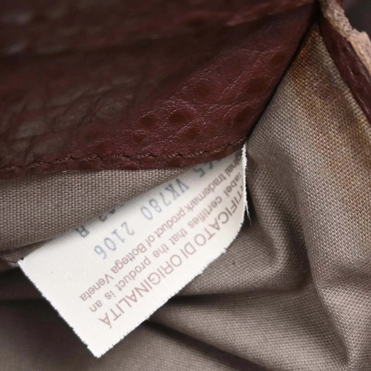 Bottega Veneta Brown Messenger Bag - Image 10