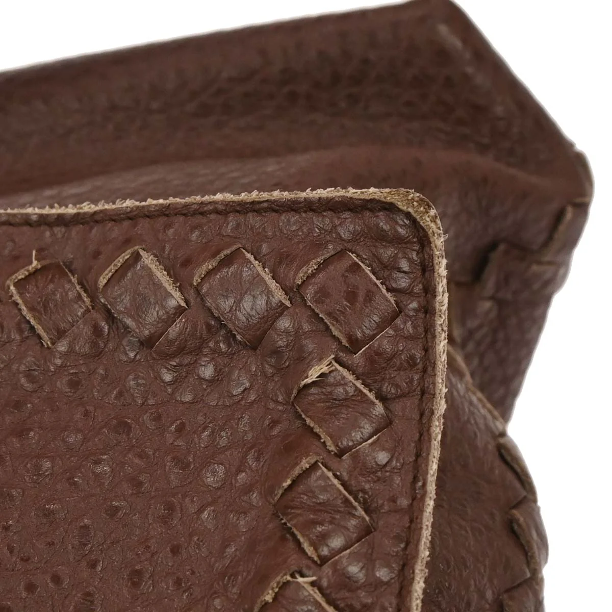Bottega Veneta Brown Messenger Bag - Image 6