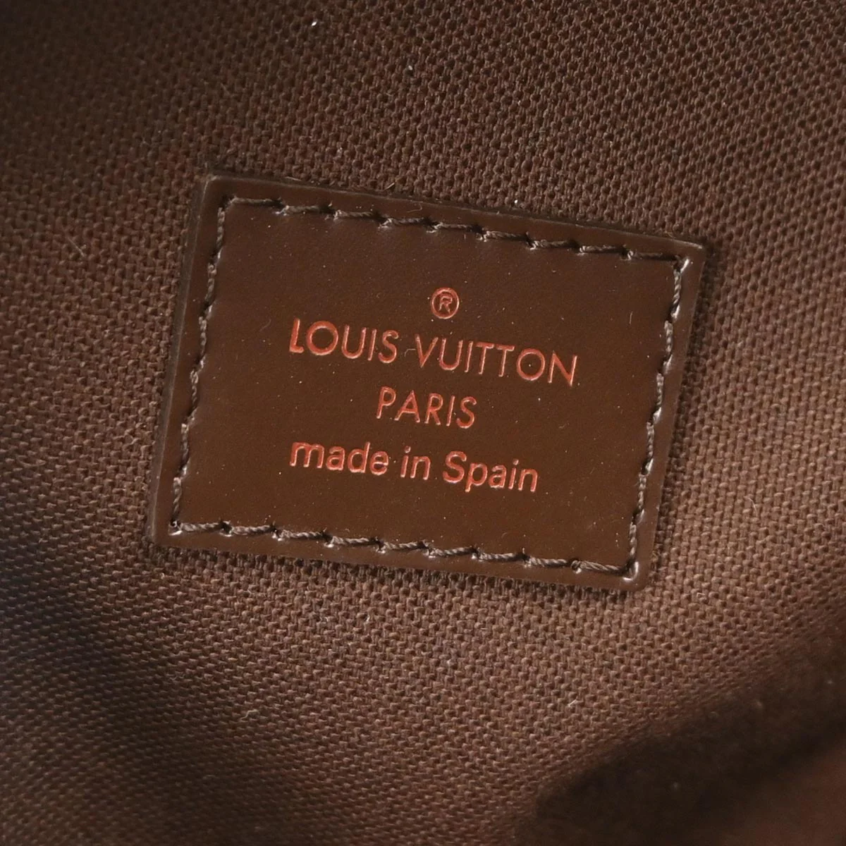Louis Vuitton 2009 Damier Pochette Gange Body Bum Bag N48048 - Image 9