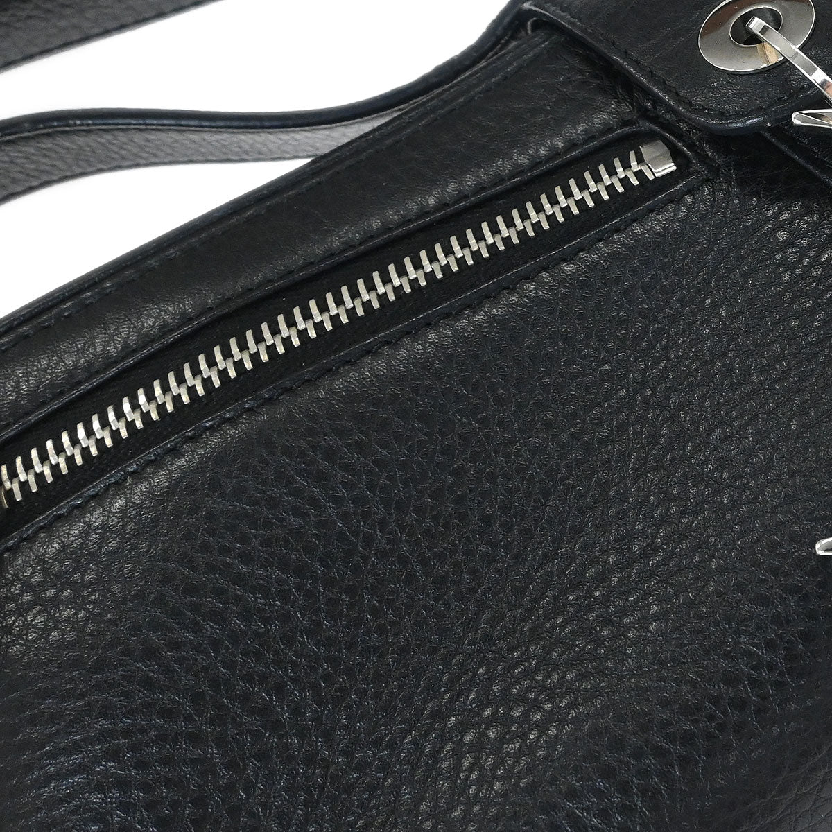 Christian Dior 2004 Black Leather Handbag - Image 4
