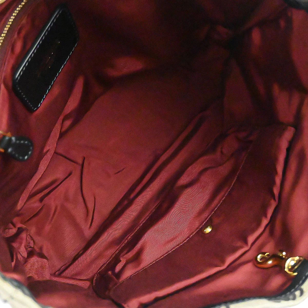 Loewe * Black Canvas Tote Handbag - Image 7