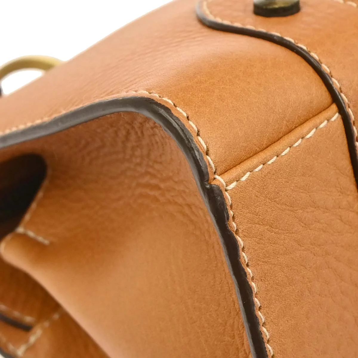 Christian Dior Brown Leather Handbag - Image 5