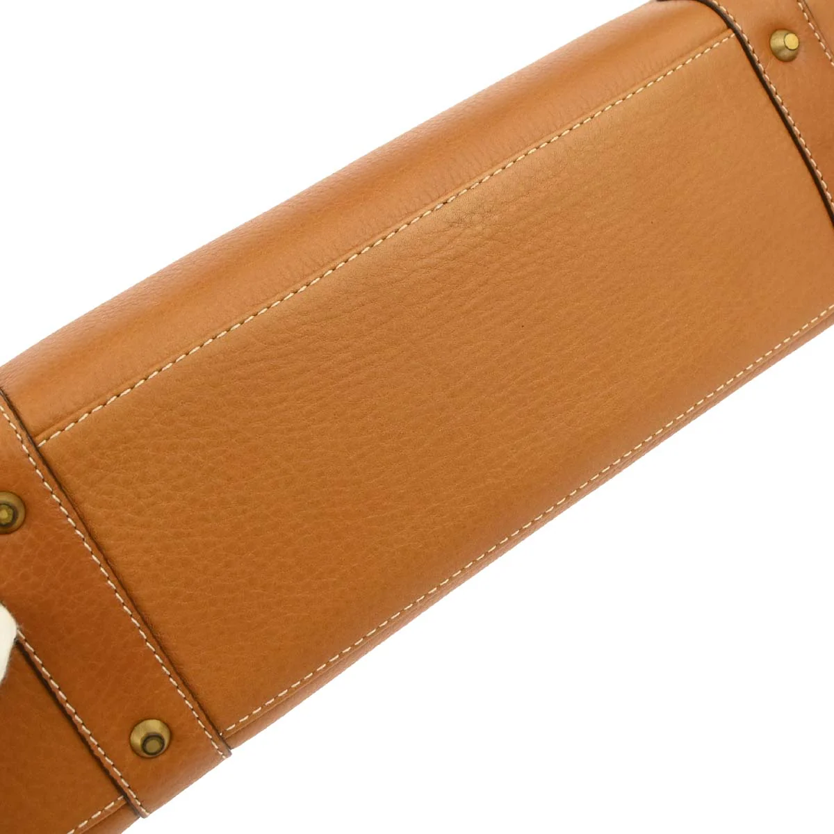 Christian Dior Brown Leather Handbag - Image 6