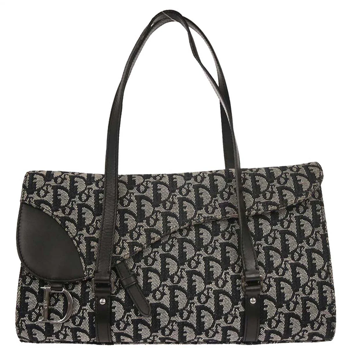 Christian Dior Black Trotter Handbag