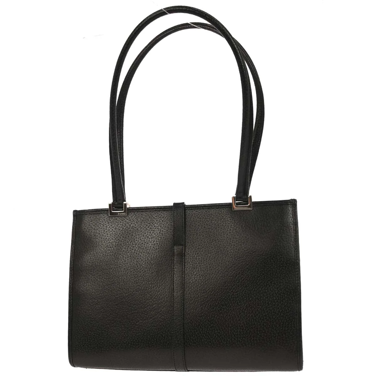 Gucci Black Pigskin Handbag - Image 2