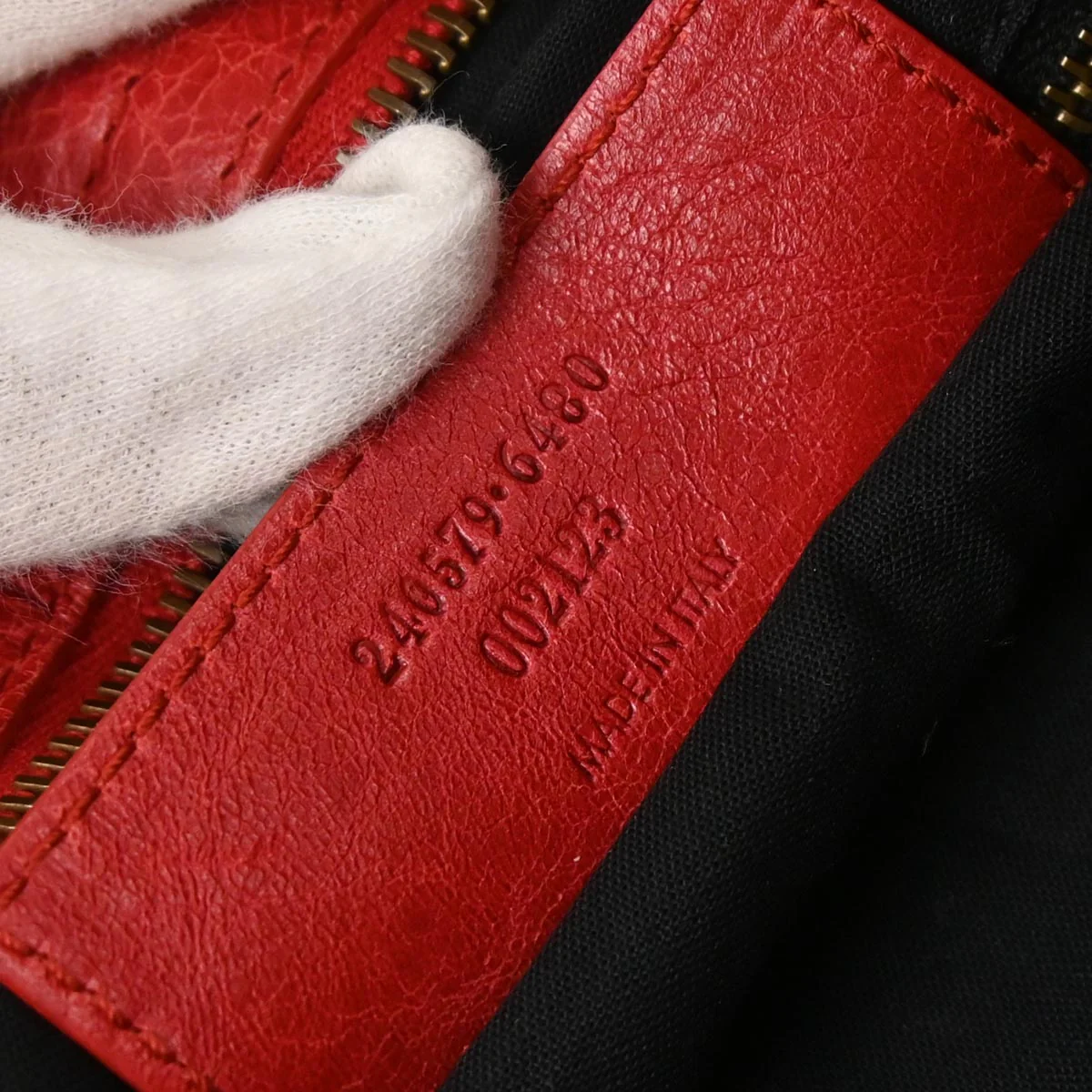 Balenciaga Red The First 2way Handbag - Image 10