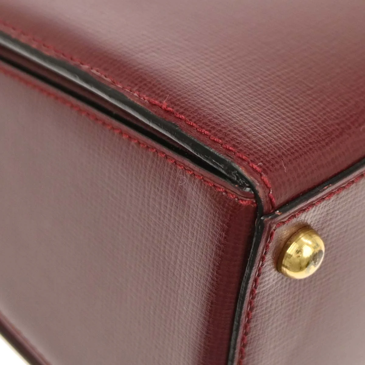 Cartier Bordeaux Handbag - Image 6