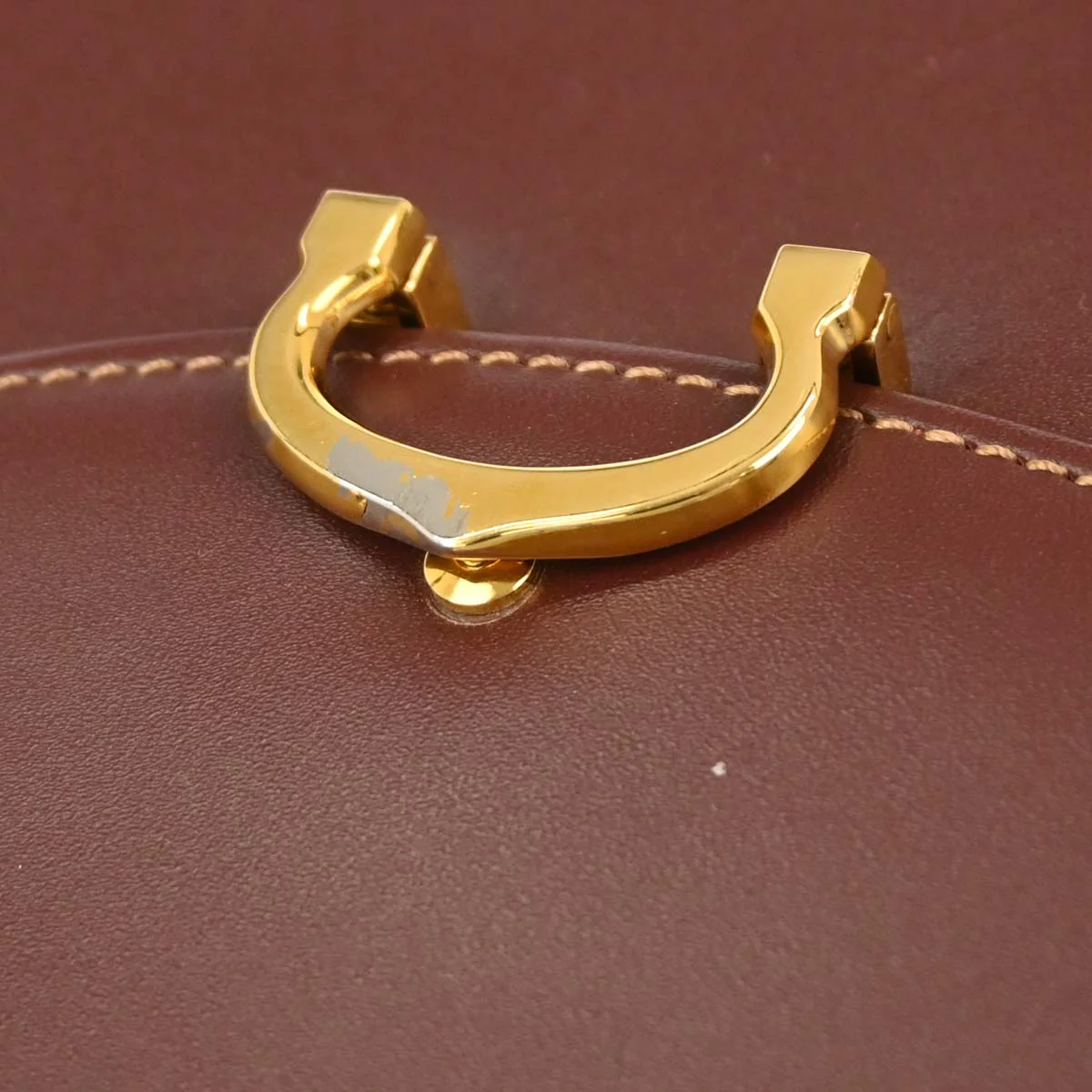 Cartier Bordeaux Handbag - Image 3
