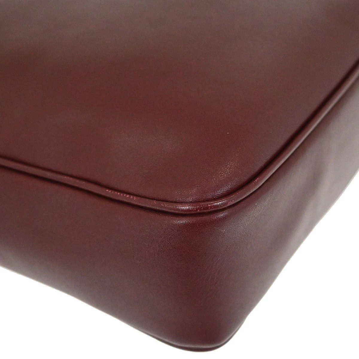 must de Cartier Bordeaux Briefcase Handbag - Image 3