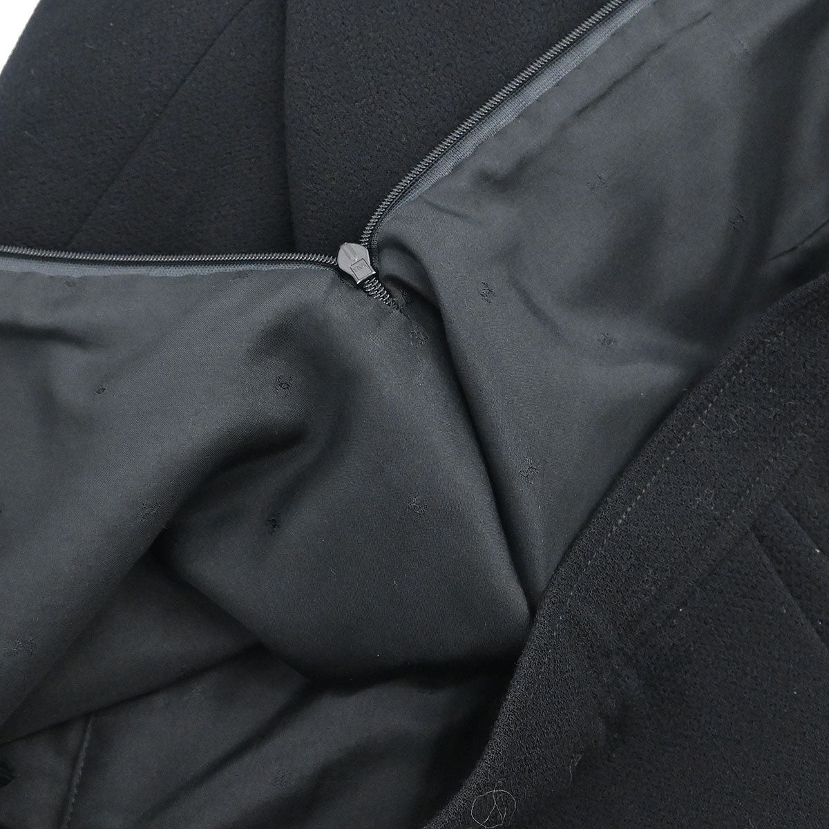 Chanel Setup Suit Jacket Skirt Black #38 - Image 9
