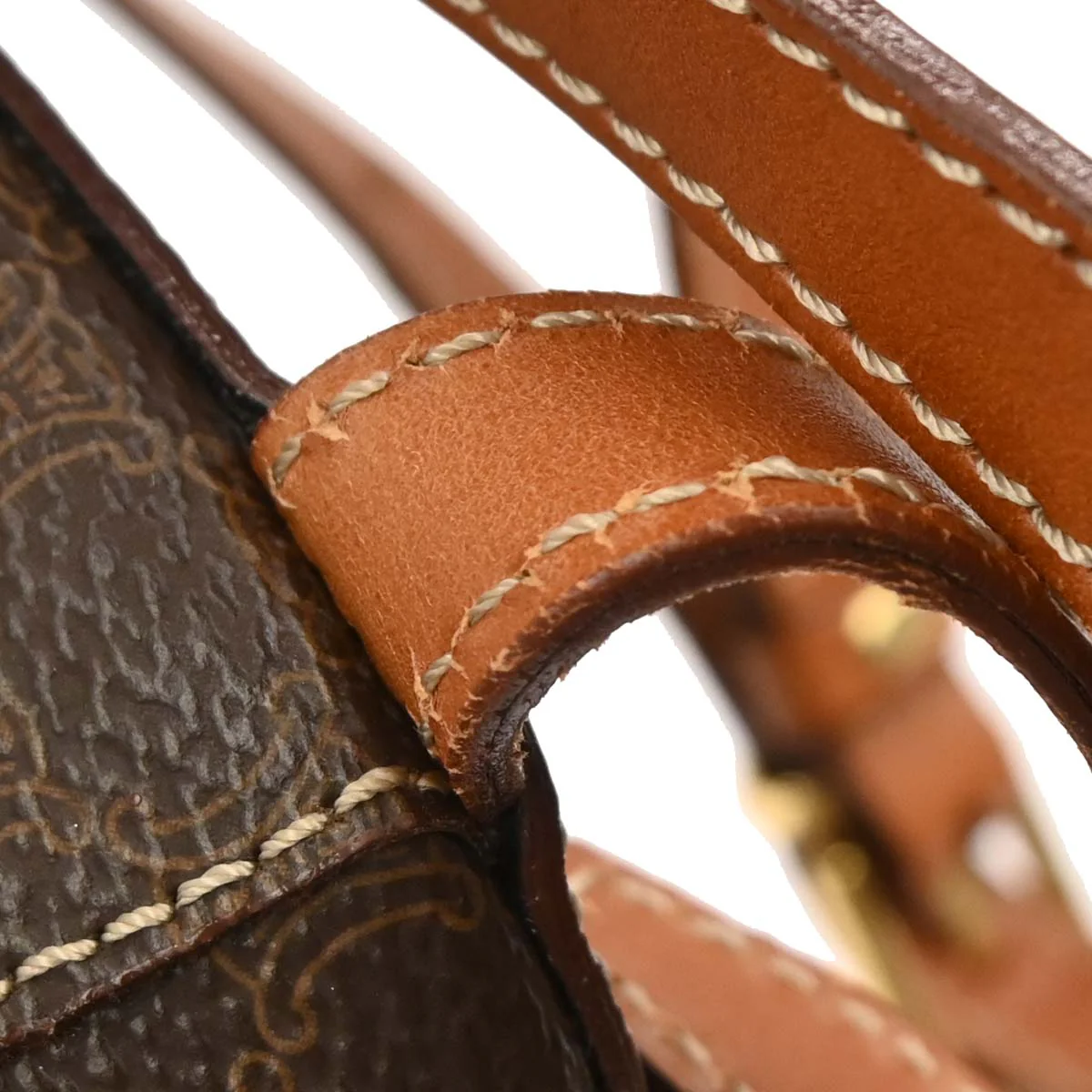 Celine Brown Macadam Backpack - Image 5