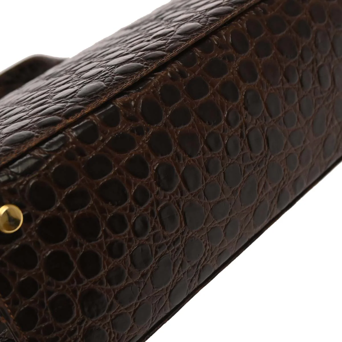 Salvatore Ferragamo Brown Vara Bow 2way Shoulder Handbag - Image 5