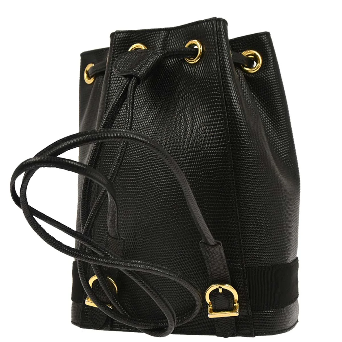 Salvatore Ferragamo Black Backpack - Image 2