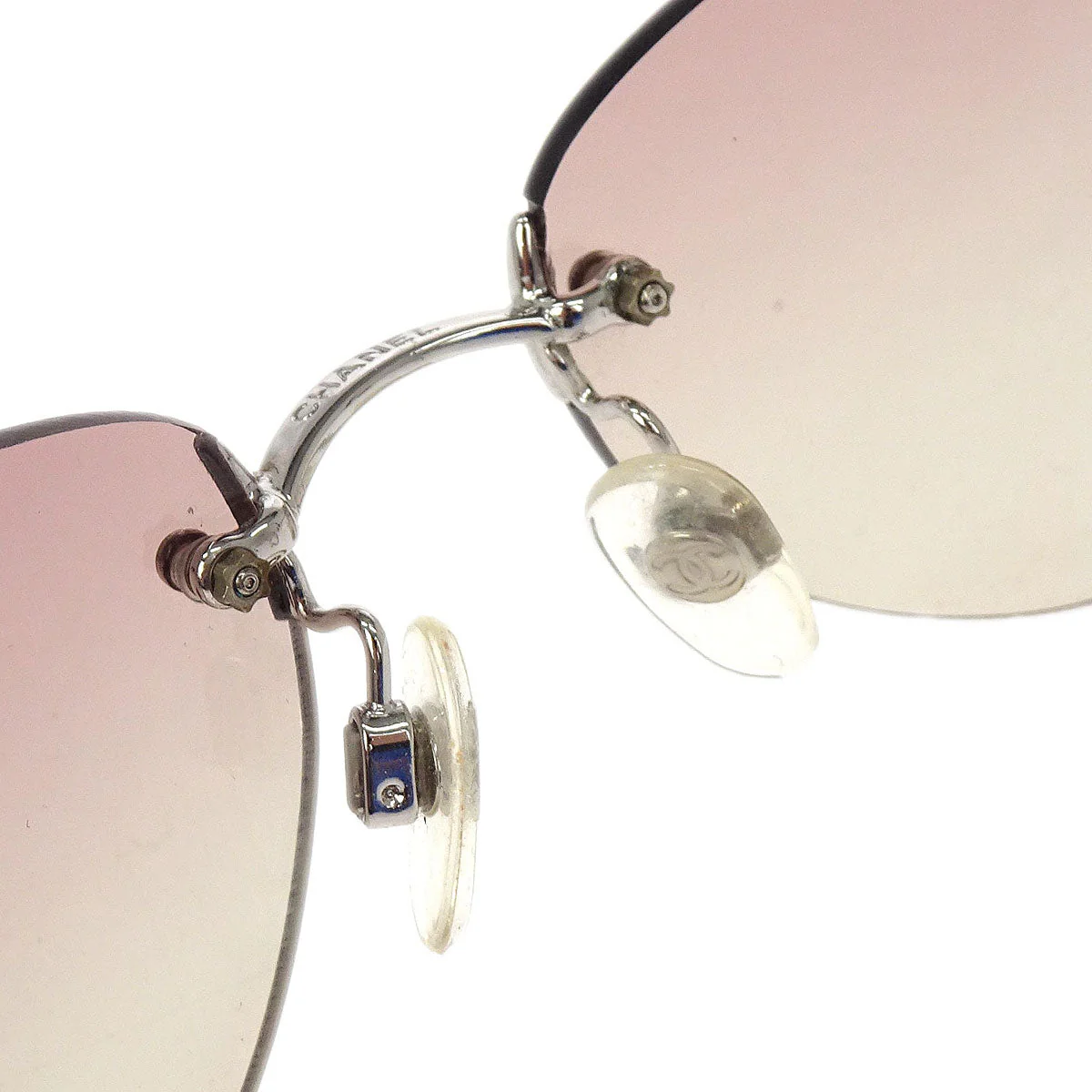 Chanel Sunglasses Eyewear Pink 59□16 Small Good - Image 6