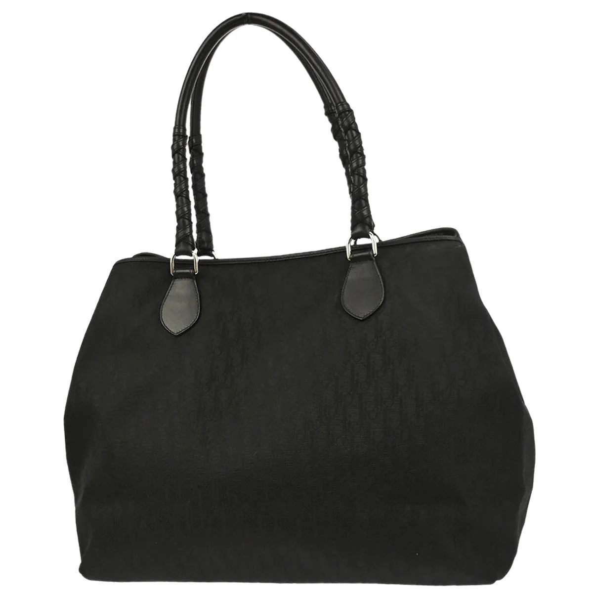 Christian Dior Black Nylon Trotter Lovely Tote Handbag - Image 2