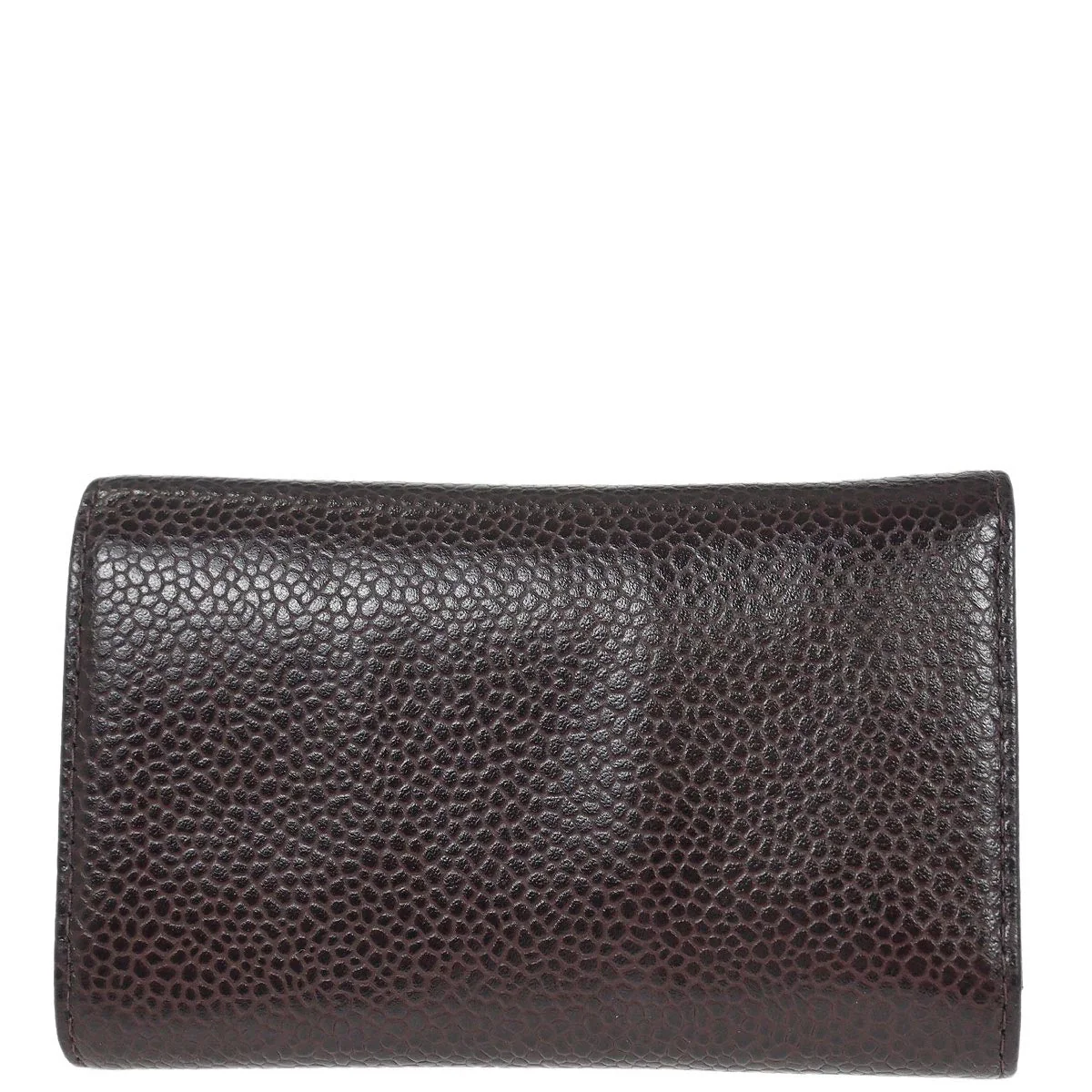 Chanel Key Case Brown Caviar Skin Small Good - Image 2
